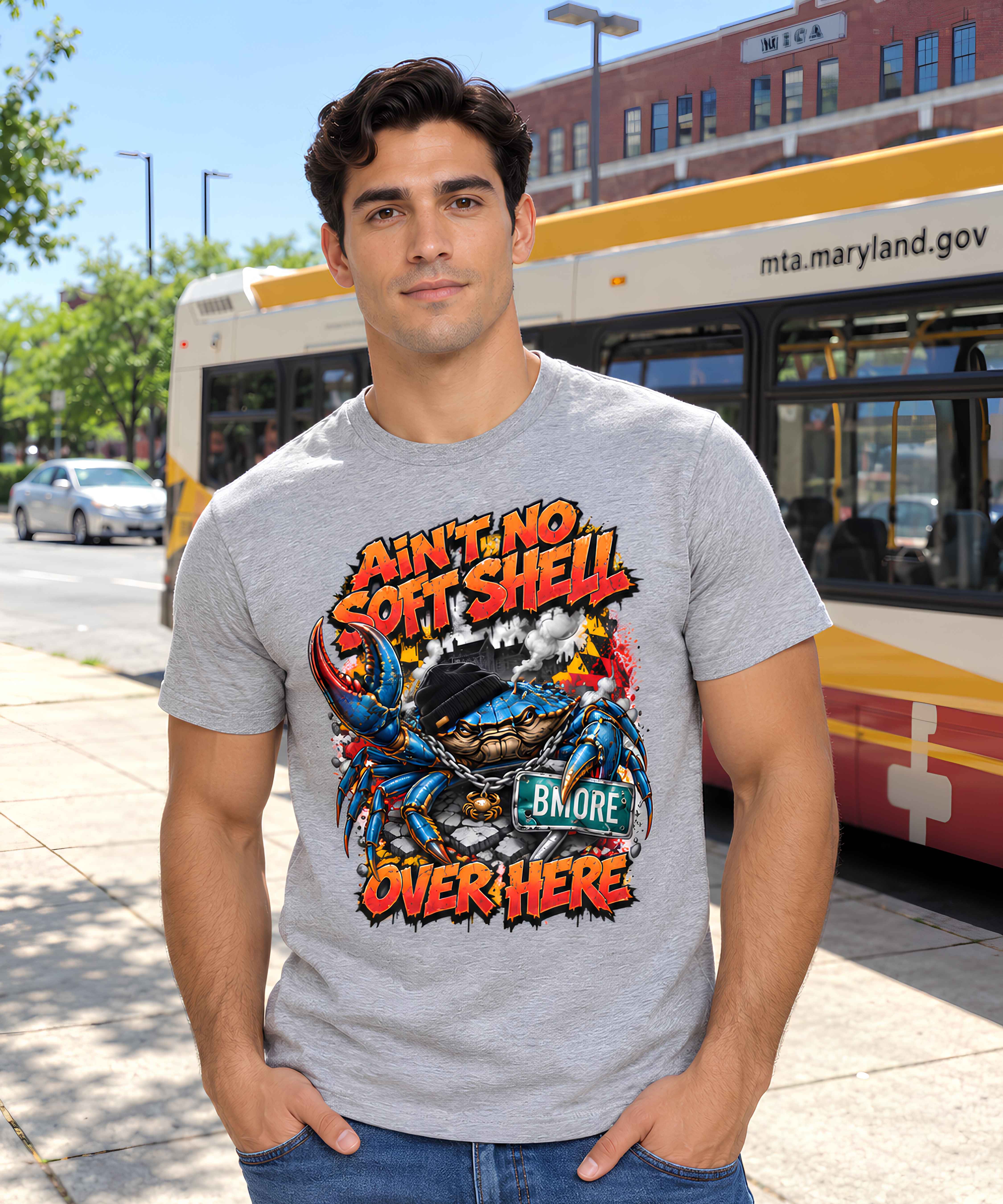 Baltimore crab soft shell design
